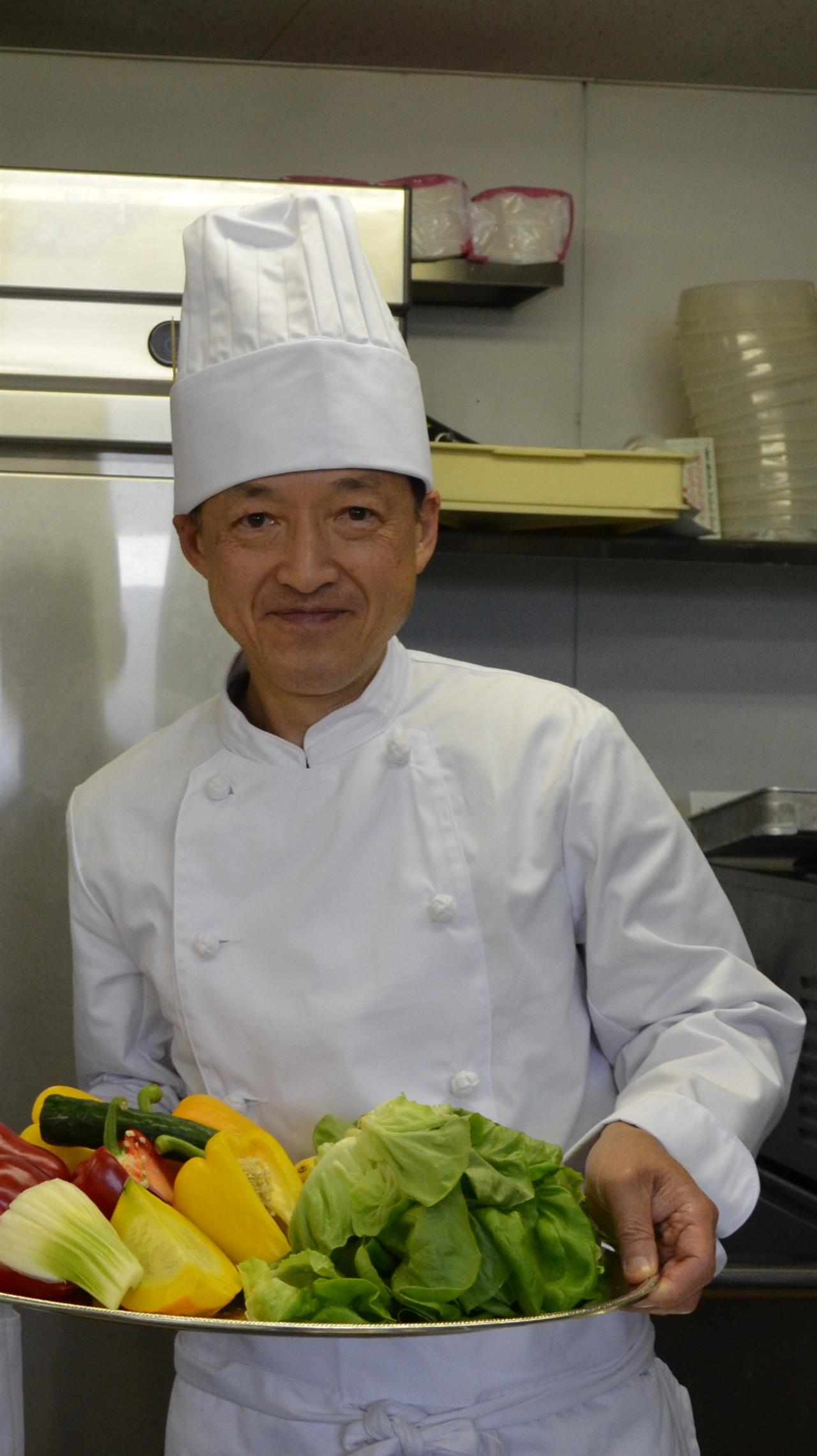 オーナー兼シェフ 藤井省三　owner & chef, Sho Fujii